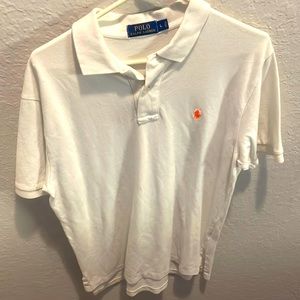 Polo collar tee shirt